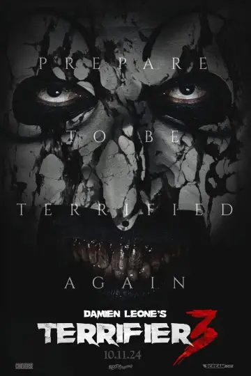 Poster to the movie "Terrifier 3" #557842