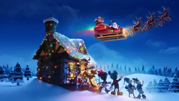 Backdrop to the movie "Mickey Saves Christmas" #1875907
