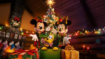 Backdrop to the movie "Mickey Saves Christmas" #1875908
