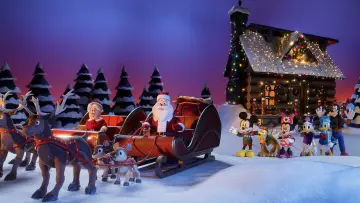 Backdrop to the movie "Mickey Saves Christmas" #1875913