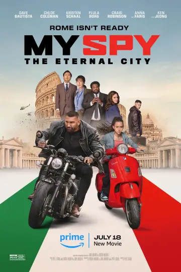 Poster to the movie "My Spy The Eternal City" #602415