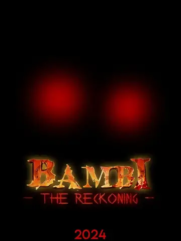 Poster to the movie "Bambi: The Reckoning" #586496