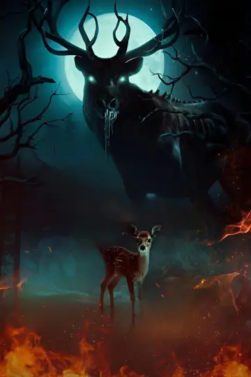 Poster to the movie "Bambi: The Reckoning" #586511