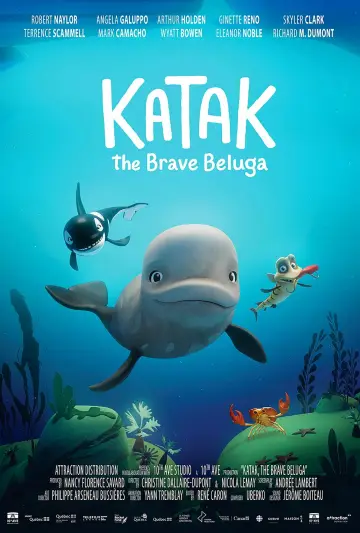 Poster to the movie "Katak: The Brave Beluga" #1805402
