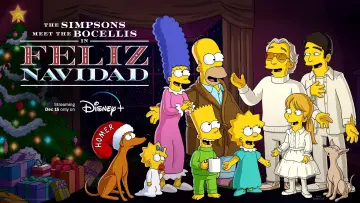 Backdrop to the movie "The Simpsons Meet the Bocellis in "Feliz Navidad"" #82485
