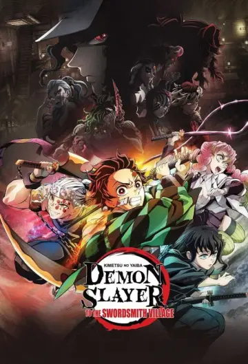 Poster to the movie "Demon Slayer: Kimetsu no Yaiba -To the Swordsmith Village-" #1583409