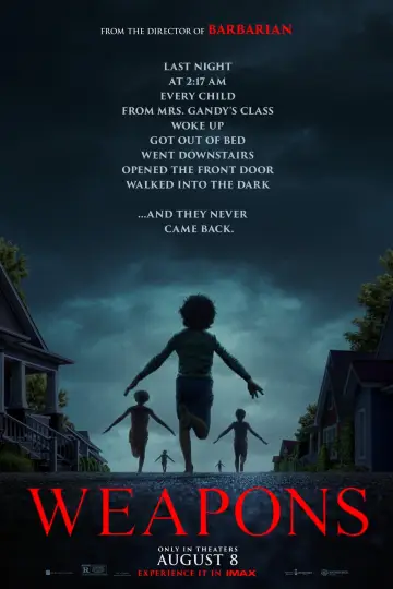 Poster to the movie "Weapons" #519323