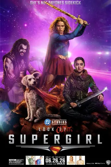 Poster to the movie "Supergirl" #908842