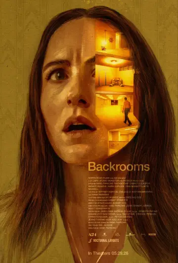 Poster to the movie "Backrooms" #1153945