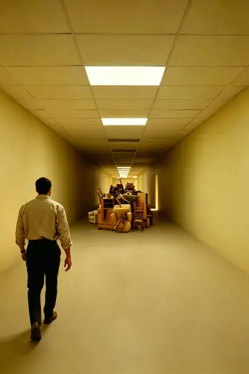 Poster to the movie "Backrooms" #1841003