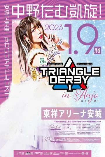Stardom Triangle Derby I in Anjo: Anjo City 70th Anniversary ~Tam Road~ Poster