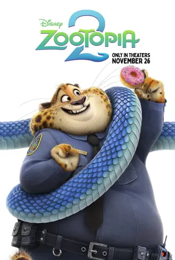 Poster to the movie "Zootopia 2" #764362