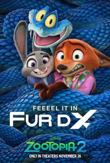 Poster to the movie "Zootopia 2" #764368