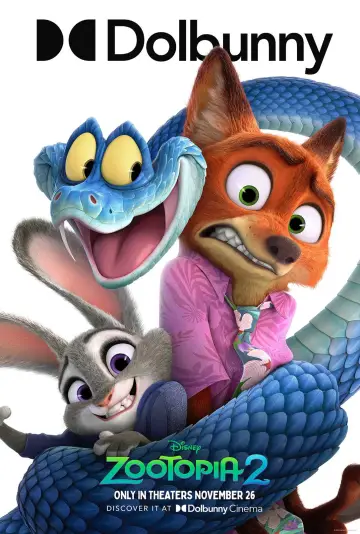 Poster to the movie "Zootopia 2" #764434