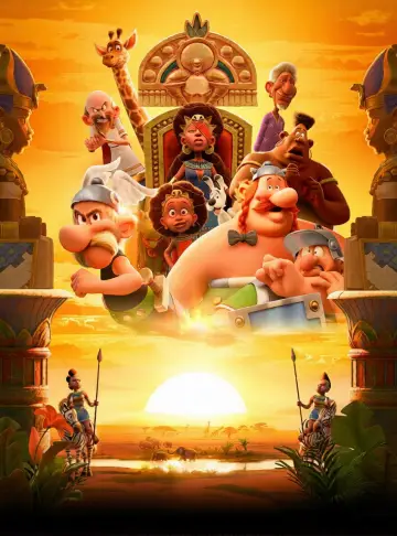 Poster to the movie "Asterix: The Kingdom of Nubia" #927480