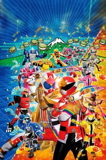 Poster to the movie "Avataro Sentai Donbrothers vs. Zenkaiger" #1909456