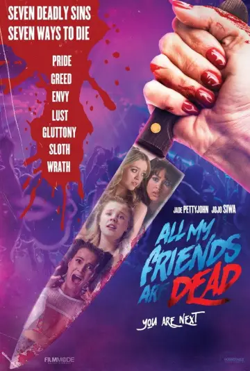 Poster to the movie "All My Friends Are Dead" #806042