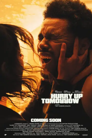 Poster to the movie "Hurry Up Tomorrow" #593946