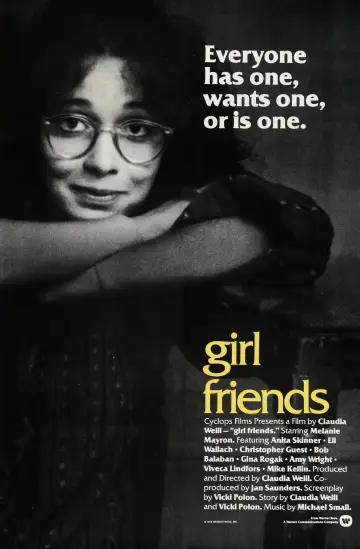 Poster to the movie "Girlfriends" #698587