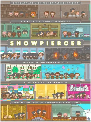 Poster to the movie "Snowpiercer" #254412