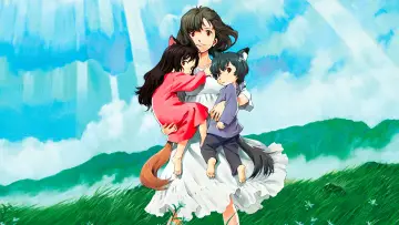 Backdrop to the movie "Wolf Children" #636548