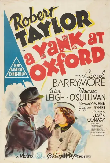 Poster to the movie "A Yank at Oxford" #1860744