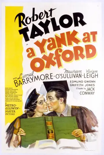 Poster to the movie "A Yank at Oxford" #1860747