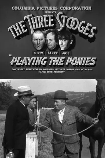 Poster to the movie "Playing the Ponies" #1641091