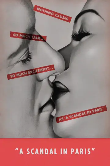 Poster to the movie "A Scandal in Paris" #1035470