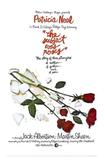 Poster to the movie "The Subject Was Roses" #1785605