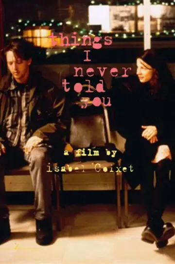 Poster to the movie "Things I Never Told You" #1777078