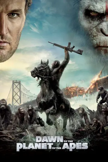 Poster to the movie "Dawn of the Planet of the Apes" #155305