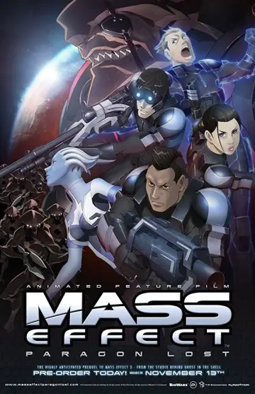 Poster to the movie "Mass Effect: Paragon Lost" #1791977
