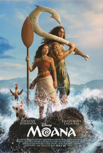 Poster to the movie "Moana" #1192779