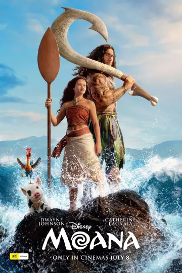 Poster to the movie "Moana" #954095