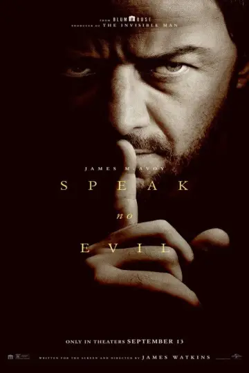 Poster to the movie "Speak No Evil" #576846