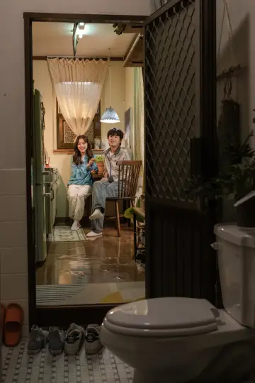 Poster to the movie "While You