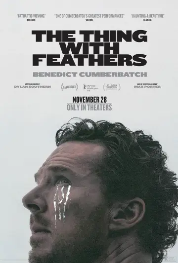 Poster to the movie "The Thing with Feathers" #533314
