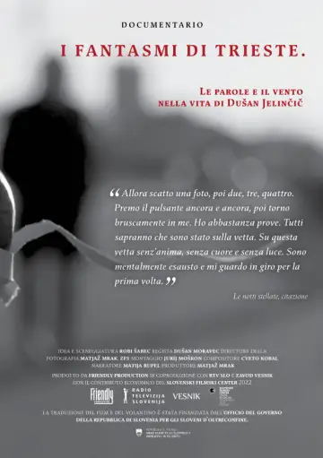 Poster to the movie "The Apparitions of Trieste, Words and Wind in the Life of Dušan Jelinčič" #1182233