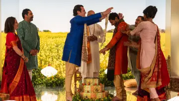 Backdrop to the movie "A Nice Indian Boy" #1582471