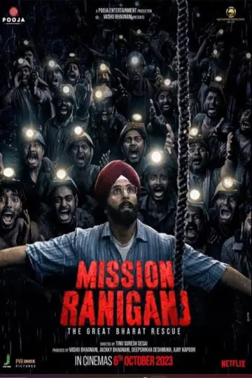 Poster to the movie "Mission Raniganj" #1026115