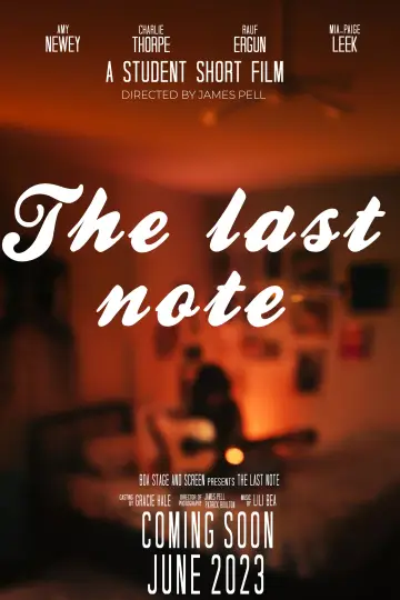 Poster to the movie "The Last Note" #982902