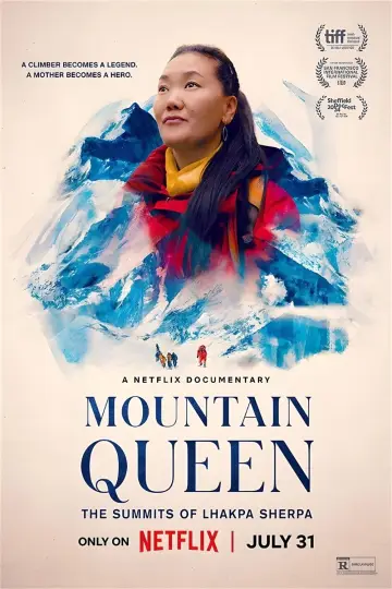 Poster to the movie "Mountain Queen: The Summits of Lhakpa Sherpa" #884459