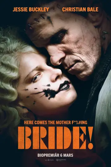 Poster to the movie "The Bride!" #761109