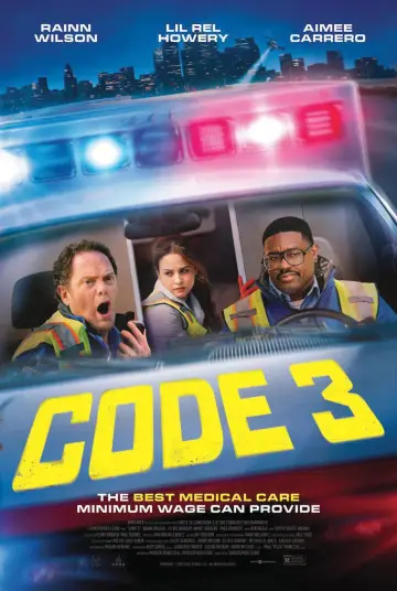 Poster to the movie "Code 3" #551963