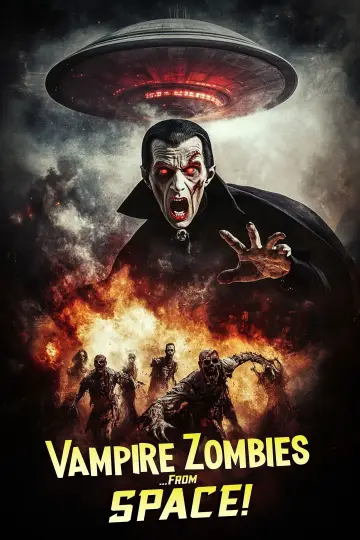 Poster to the movie "Vampire Zombies...from Space!" #539285