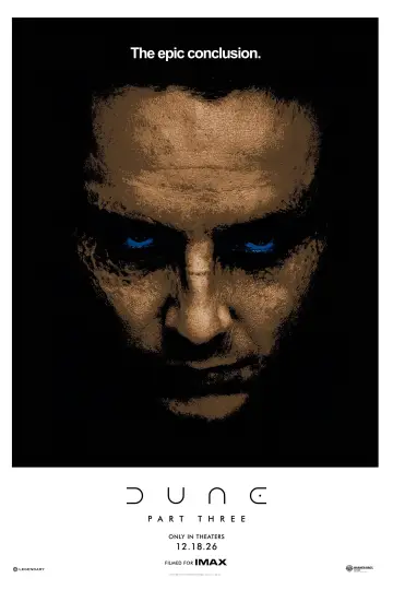 Poster to the movie "Dune: Part Three" #797480
