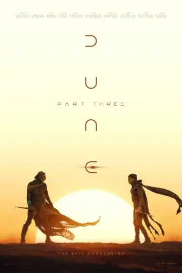Poster to the movie "Dune: Part Three" #958973