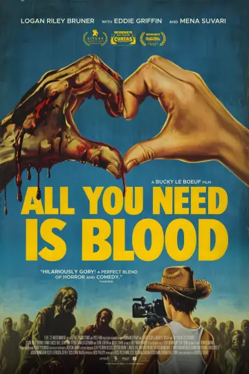 Poster to the movie "All You Need Is Blood" #1782207