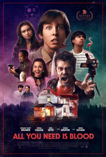 Poster to the movie "All You Need Is Blood" #1782212